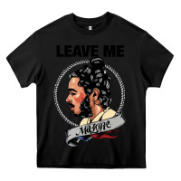 Black leave me malone merch Heavy Core Tee - artisFamous