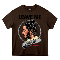 Chocolate Brown leave me malone merch Heavy Core Tee - artisFamous