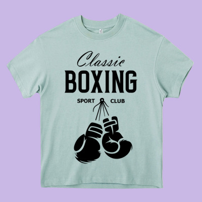 Boxing Gym Classic Heavy Core Tee Designed By Artisfamous