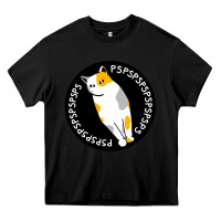 Black calico cat Heavy Core Tee - artisFamous