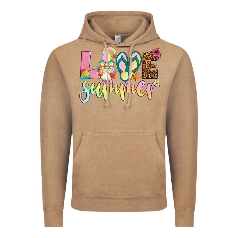 Love Summer With Gnome Vintage Hoodie by Artiststas | Teevron