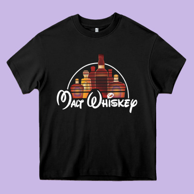 Malt Whiskey Heavy Core Tee Designed By Artisfamous