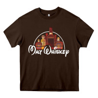 Chocolate Brown malt whiskey Heavy Core Tee - artisFamous