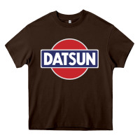 Chocolate Brown New Japanese Datsun Fanatics Heavy Core Tee - artisFamous