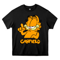 Black Funny Garfild new vector design Heavy Core Tee - artisFamous