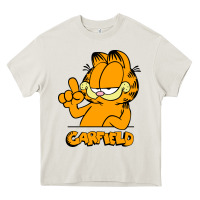 Cream Funny Garfild new vector design Heavy Core Tee - artisFamous