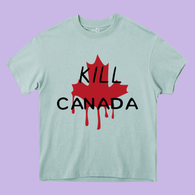 The Blame Canada New Heavy Core Tee Designed By Artisfamous