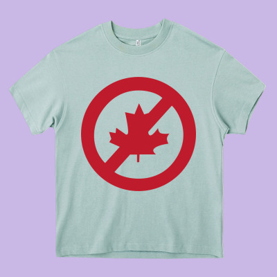 The Blame Canada Heavy Core Tee Designed By Artisfamous