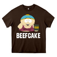 Chocolate Brown New Park Beefcake Heavy Core Tee - artisFamous