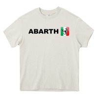 Cream abarth italy merch Heavy Core Tee - artisFamous