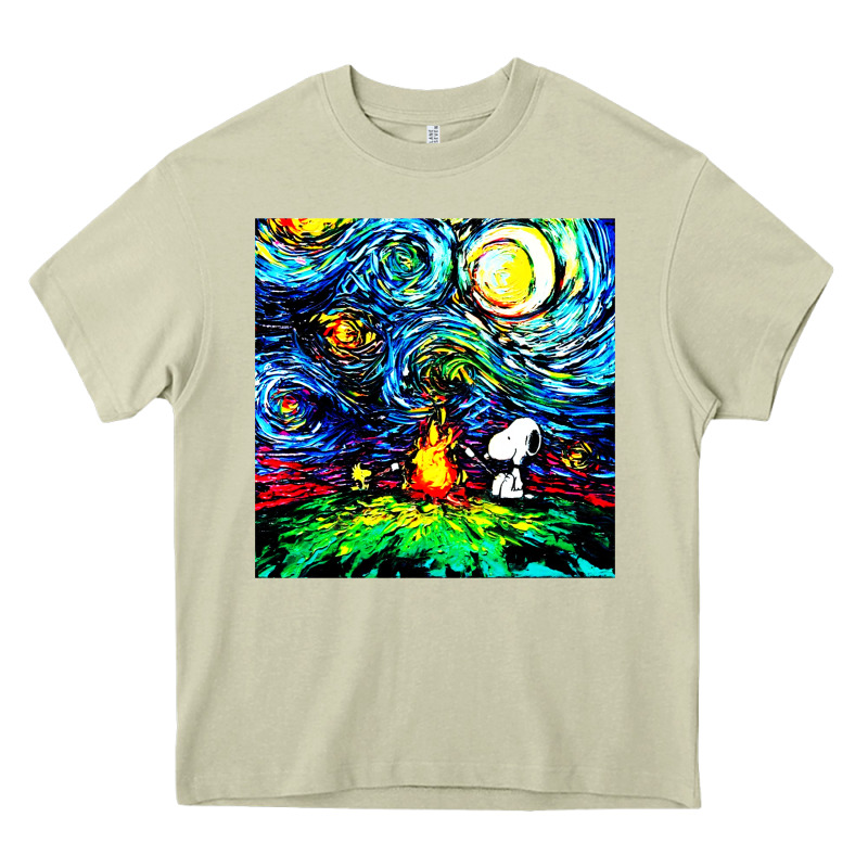 Starry Night Print Van Gogh Parody Heavy Core Tee by artisFamous | Teevron
