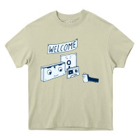 Mossy analog retirement Heavy Core Tee - artisFamous