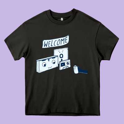 Analog Retirement Heavy Core Tee Designed By Artisfamous