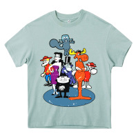 Arona rocky & bullwinkle and friends Heavy Core Tee - artisFamous