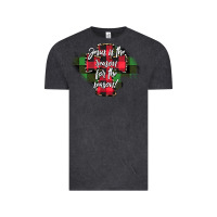 Vintage Black Jesus is the Reason For The Season Vintage Tee - CowhideDigitalArt