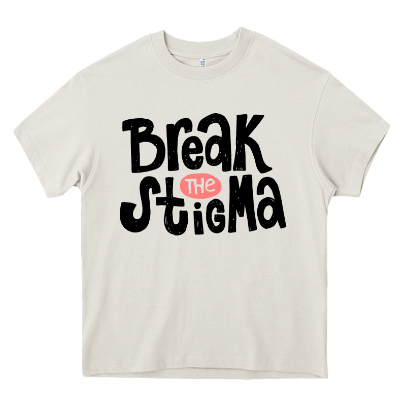 End The Stigma Merch Heavy Core Tee by artisFamous | Teevron