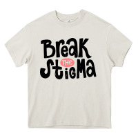 Cream end the stigma merch Heavy Core Tee - artisFamous