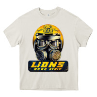 Cream lions drag speed Heavy Core Tee - artisFamous
