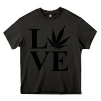 Asphalt love weed 420 Heavy Core Tee - artisFamous