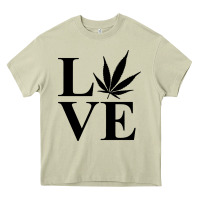 Mossy love weed 420 Heavy Core Tee - artisFamous
