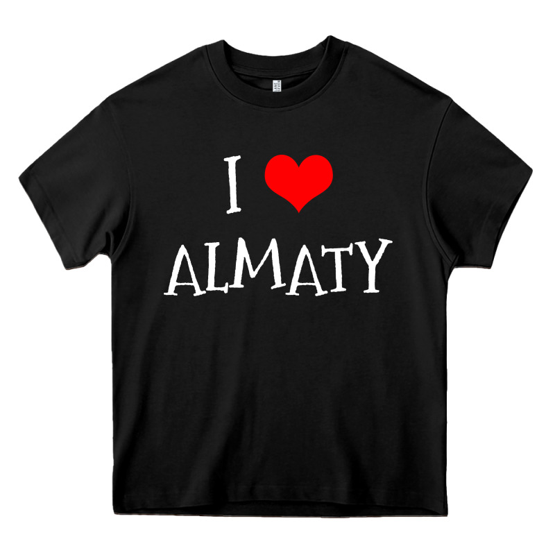I Love Almaty City Heavy Core Tee by artisFamous | Teevron