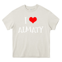 Cream i love almaty city Heavy Core Tee - artisFamous