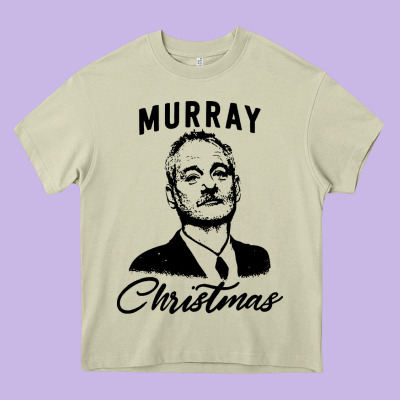 Murray Christmas Heavy Core Tee Designed By Artisfamous