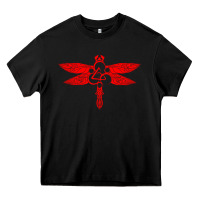 Black coheed and cambria dragonfly Heavy Core Tee - artisFamous
