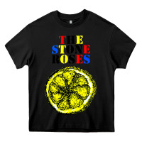 Black the stone roses Heavy Core Tee - artisFamous