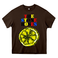 Chocolate Brown the stone roses Heavy Core Tee - artisFamous