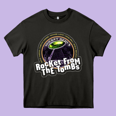 Rocket From The Tombs Heavy Core Tee Designed By Artisfamous