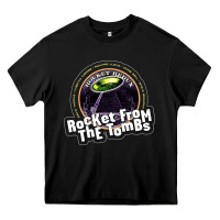 Black rocket from the tombs Heavy Core Tee - artisFamous