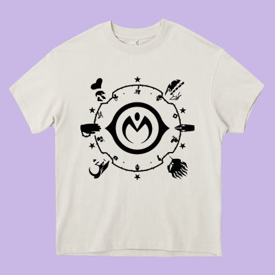 Jojo   Morioh Stands Heavy Core Tee Designed By Artisfamous