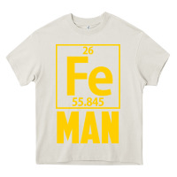 Fe Man Funny Superhero For Halloween Heavy Core Tee | Teevron