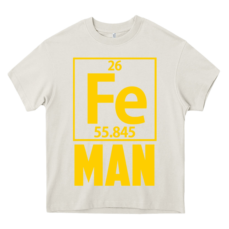 Fe Man Funny Superhero For Halloween Heavy Core Tee by artisFamous | Teevron