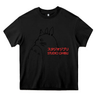 Black best studio ghibli Heavy Core Tee - artisFamous