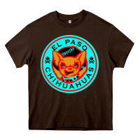 Chocolate Brown el paso chihuahuas cute chihuahua angry funny dog lover  t shirt Heavy Core Tee - artisFamous