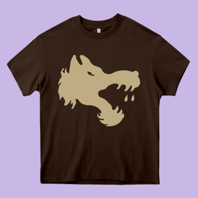 The Gray Wolf Of Battletech Heavy Core Tee Designed By Artisfamous