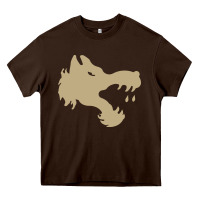 Chocolate Brown The gray wolf of battletech Heavy Core Tee - artisFamous