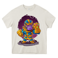 Cream cartoons super hero Strong Hands Heavy Core Tee - artisFamous