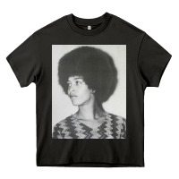 Asphalt angela davis speaking Heavy Core Tee - artisFamous
