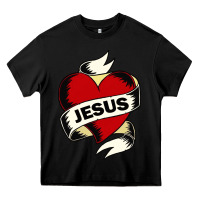 Black jesus love Heavy Core Tee - artisFamous