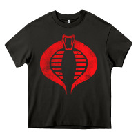 Asphalt vintage cobra symbol Heavy Core Tee - artisFamous