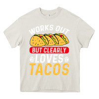 Cream tacos work out gym gift classic Heavy Core Tee - artisFamous