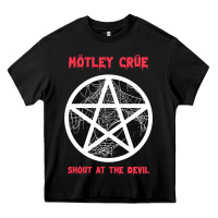 Black shout at the devil Heavy Core Tee - artisFamous