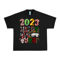 Black 2023 Happy New Year Urban Heavy Tee - CowhideDigitalArt