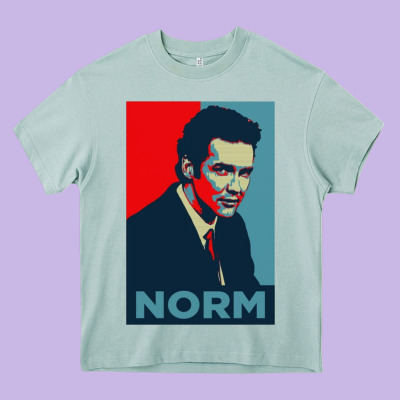 Norm Macdonald Comedian Heavy Core Tee Designed By Artisfamous