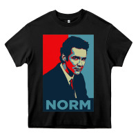 Black norm macdonald comedian Heavy Core Tee - artisFamous