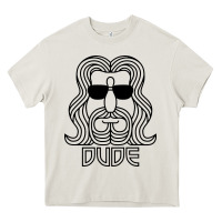 Cream dude the big lebowski Heavy Core Tee - artisFamous