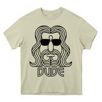 Mossy dude the big lebowski Heavy Core Tee - artisFamous